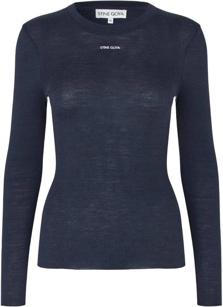 2510 Lux Rib,Long Sleeve Crewneck